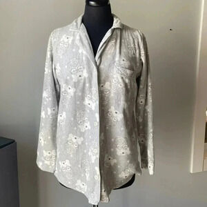 La Vie En Rose| Button  down PJ shirt